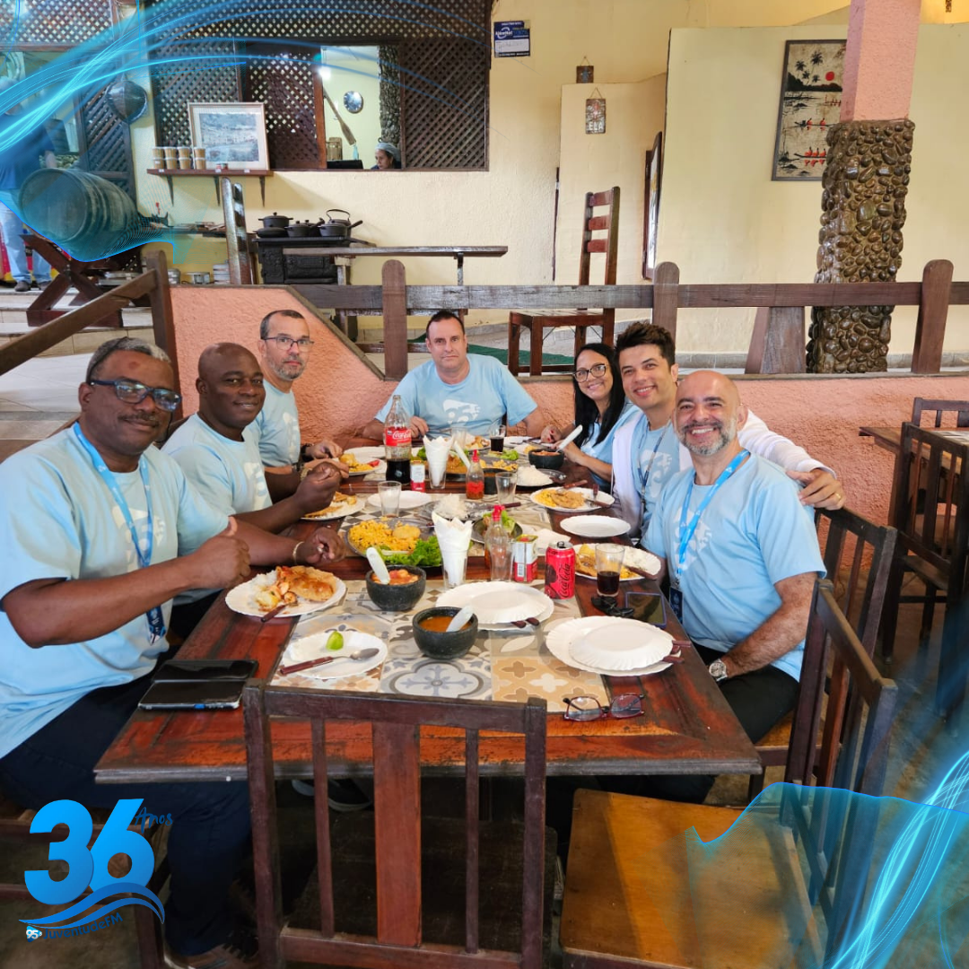 ALMOÇO - ANIVERSÁRIO 36 ANOS RÁDIO JUVENTUDE FM 