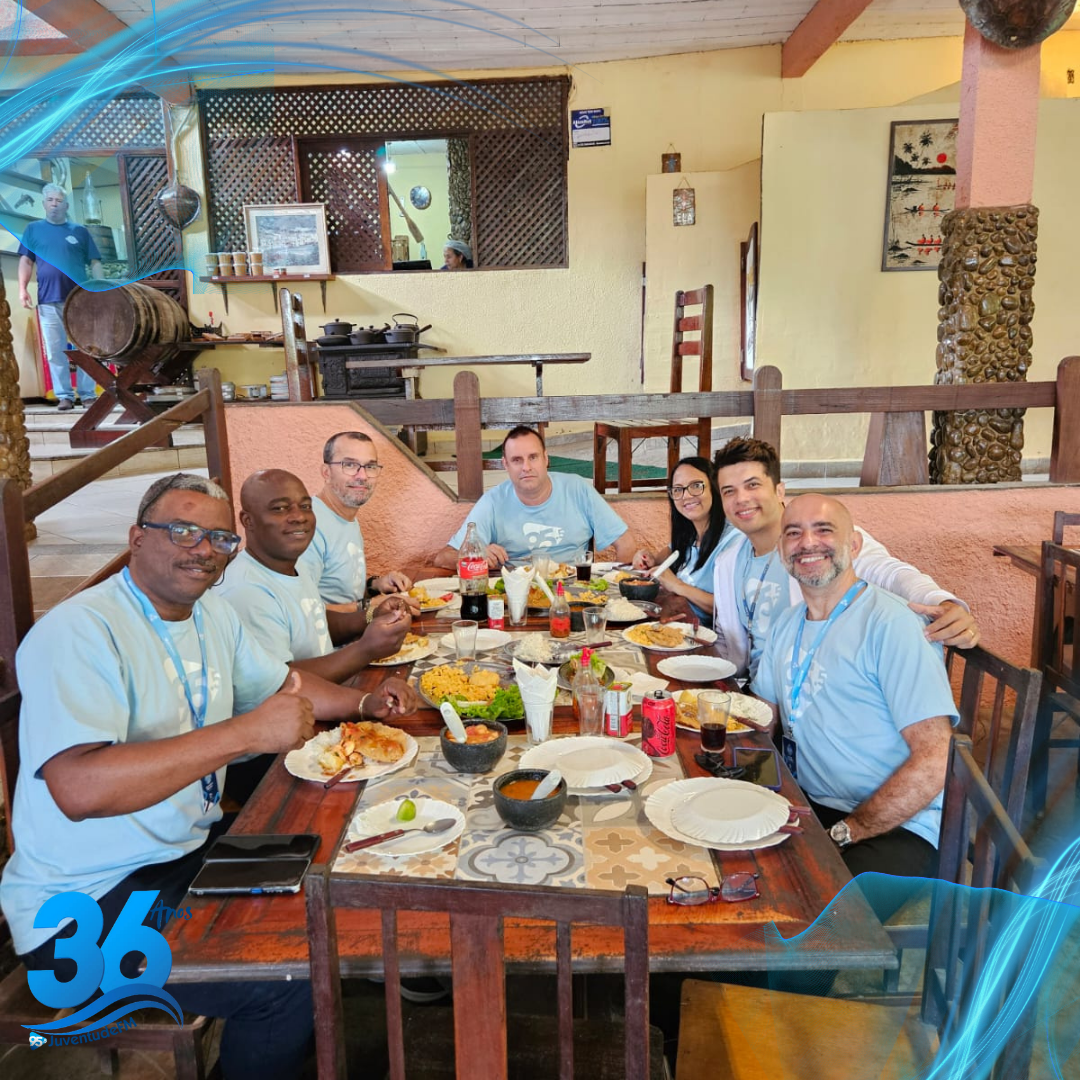 ALMOÇO - ANIVERSÁRIO 36 ANOS RÁDIO JUVENTUDE FM 